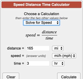 java code to calculate time from distance and speed|Speed, Distance & Time Calculator.